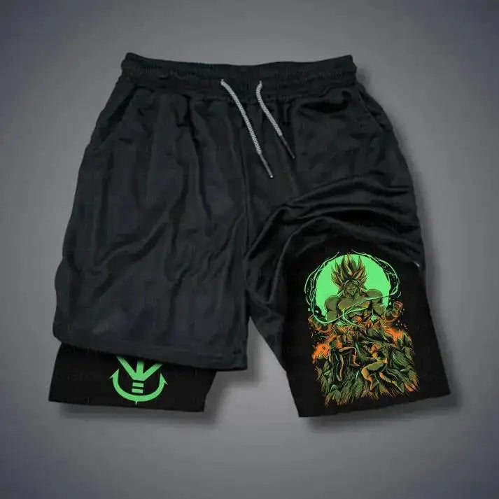 Dragon Ball Z Official Men’s Running Shorts
