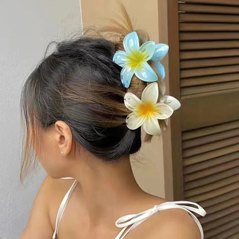 Fashion Flower Hair Claw Clip for Women &amp; Girls