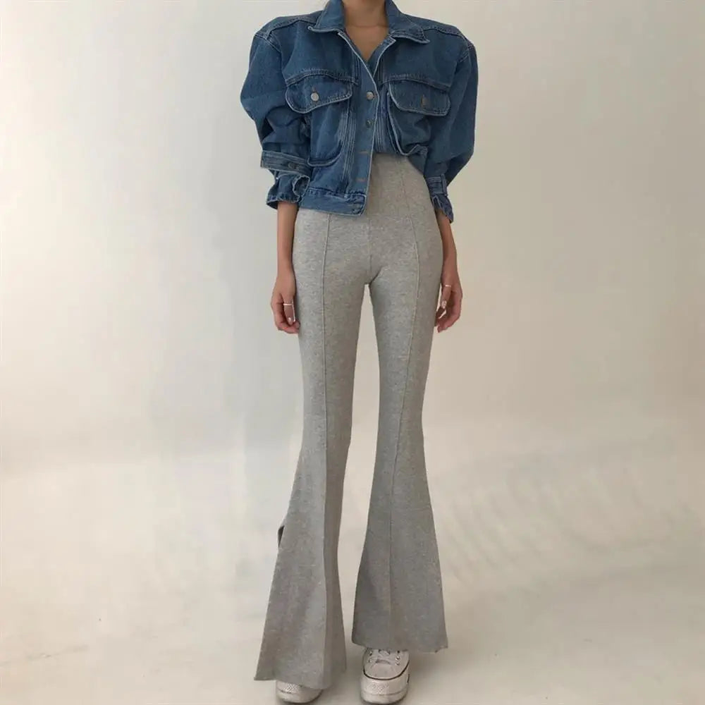 Coats Jackets Women Top 2022 Sexy Puff Long Sleeve Y2k Clothes Cropped Jacket Streetwear Women&