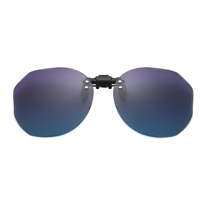 Polarized Clip-On Sunglasses – Men &amp; Women Photochromic UV400 Outdoor Eyewear