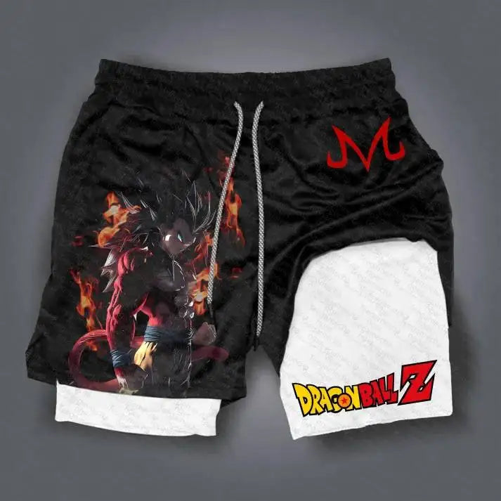 Dragon Ball Z Official Licensed Men’s Workout Shorts