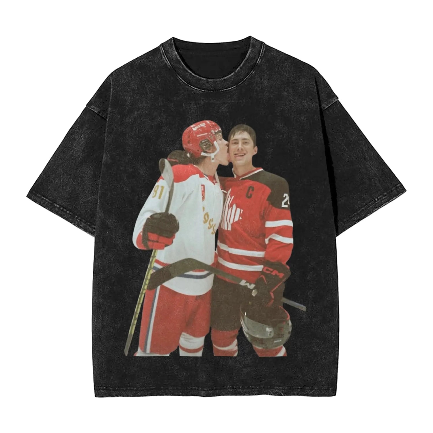 Heated Rivalry Shane Hollander T-Shirt | Washed Cotton Streetwear Graphic Tee