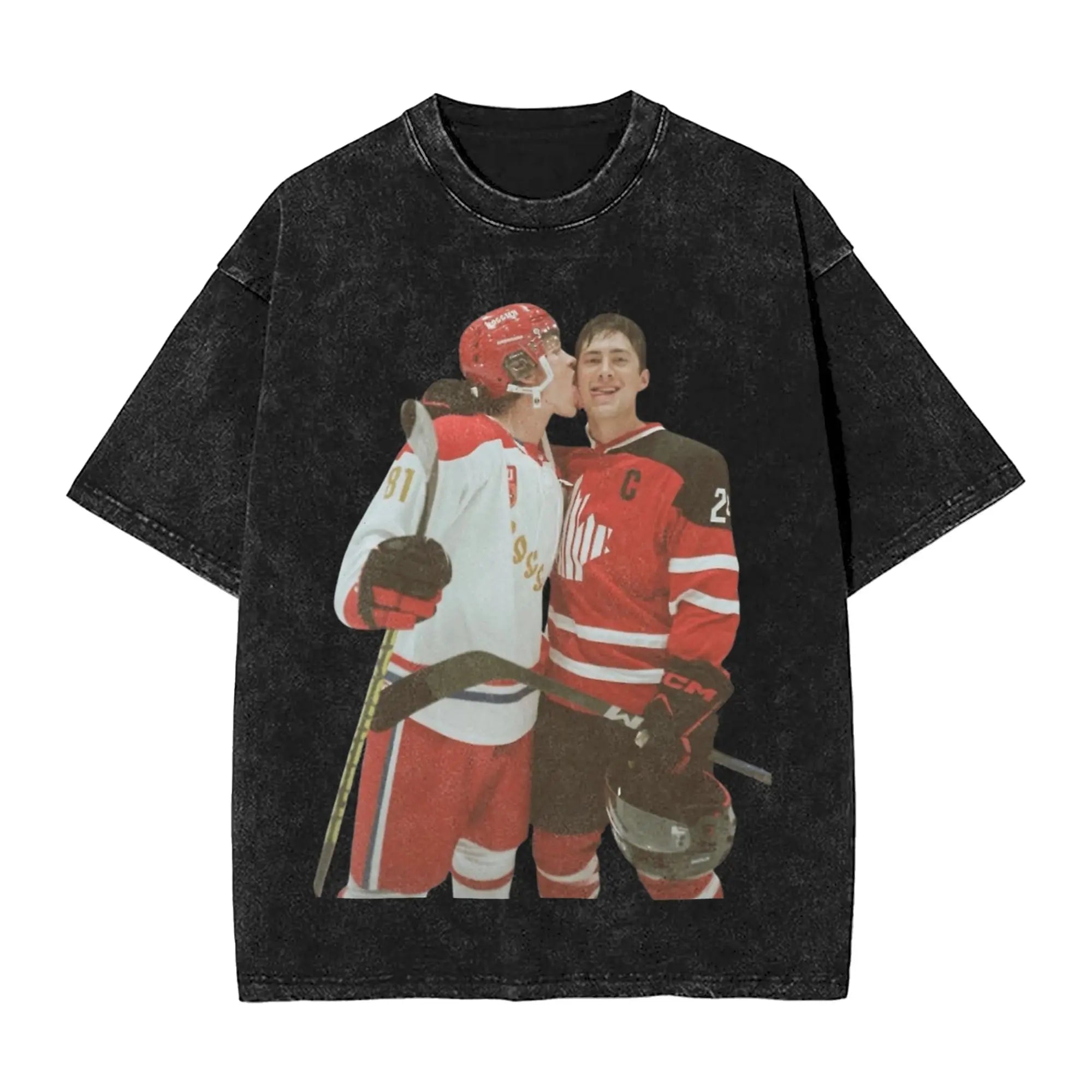 Heated Rivalry Shane Hollander T-Shirt | Washed Cotton Streetwear Graphic Tee