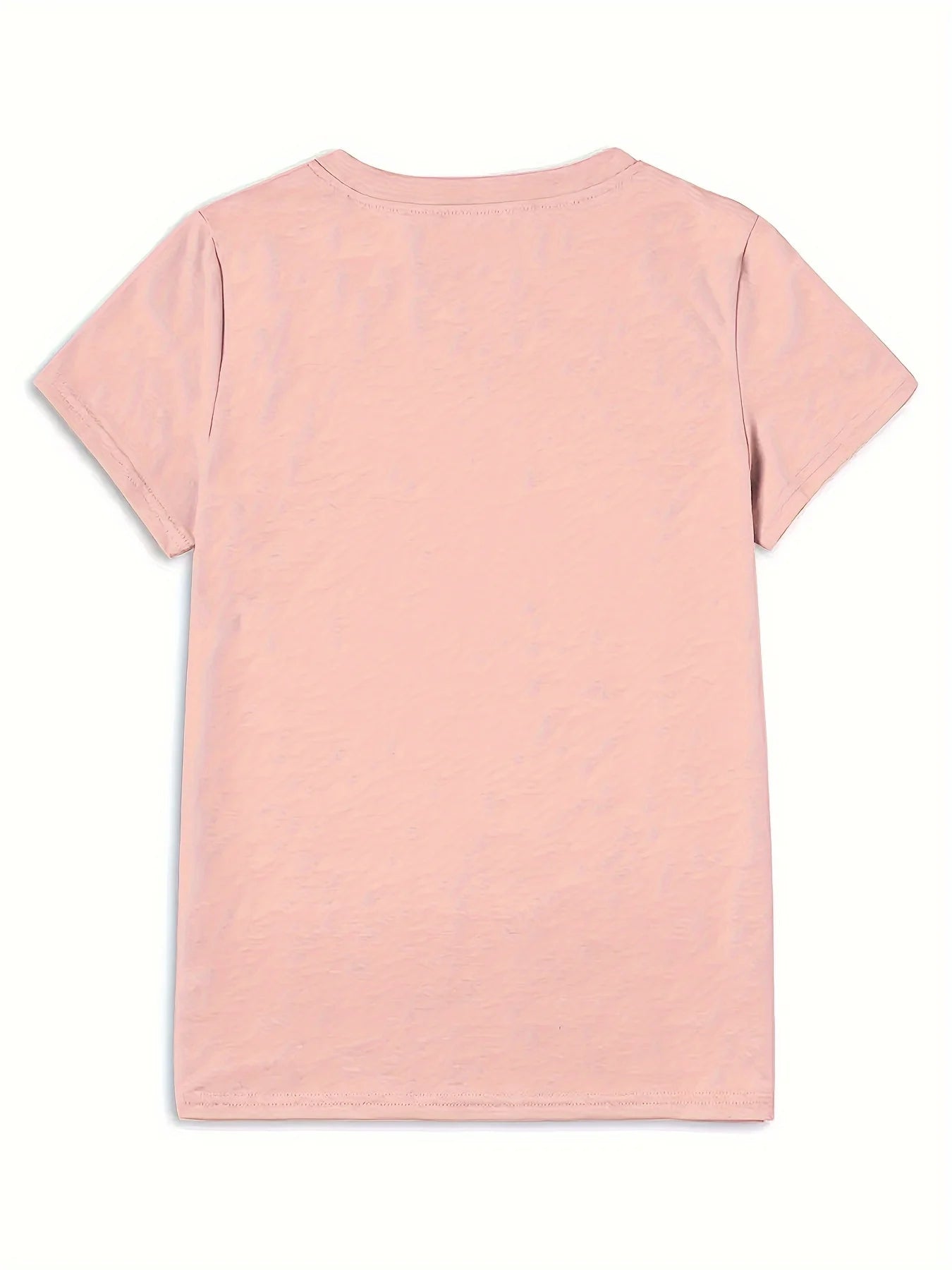 Women’s “SORRY I’M LATE” Graphic T-Shirt | Light Pink Short Sleeve Tee