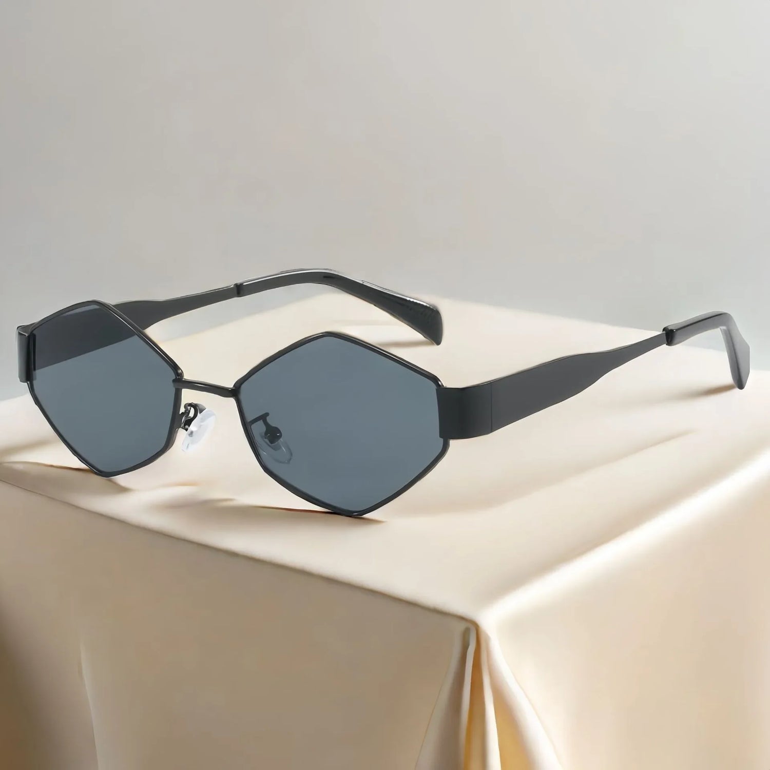 Fashion Hexagon Sunglasses – Luxury Polygon Design