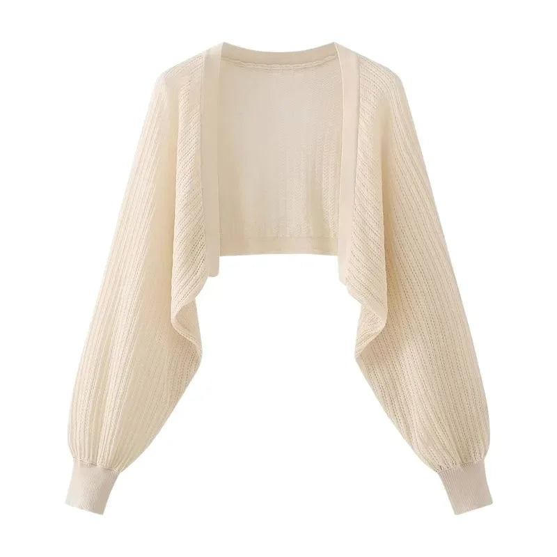 Summer Ice Silk Knitted Cardigan