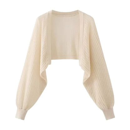 Summer Ice Silk Knitted Cardigan