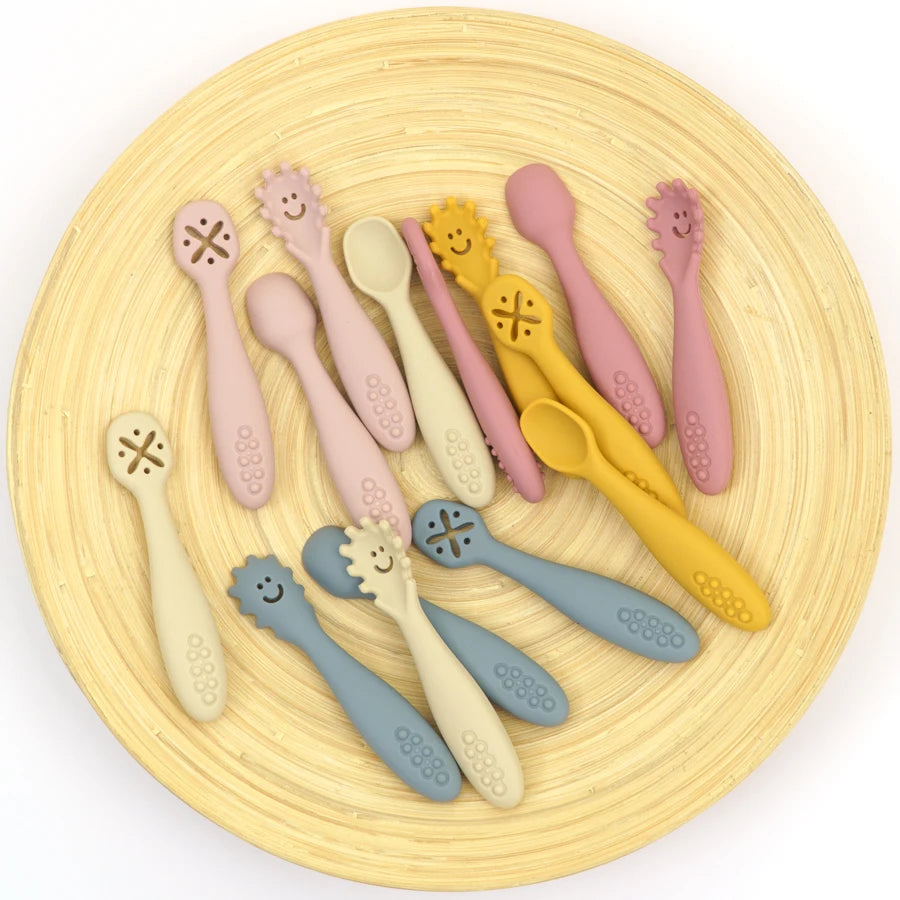 Silicone Baby Utensils Set