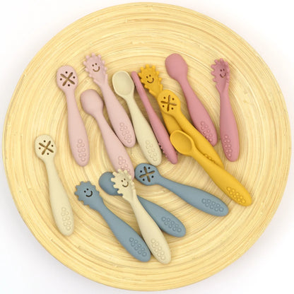 Silicone Baby Utensils Set