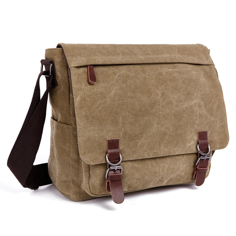 Vintage Casual Business Crossbody Shoulder Bag