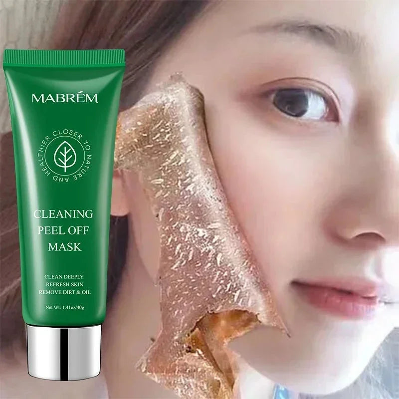 Bamboo Charcoal Nose Peel-Off Mask for Deep Cleansing &amp; Acne Spot Treatment
