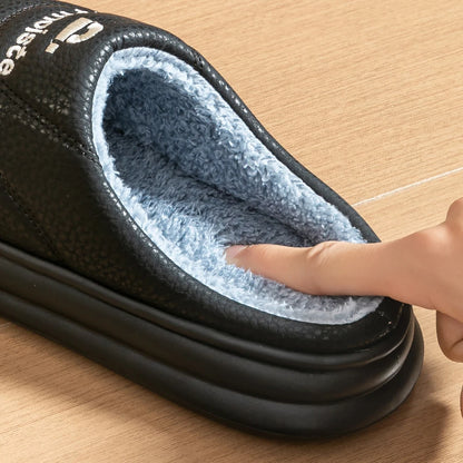 Men’s Warm EVA Memory Foam Slippers | Comfortable Indoor Shoes