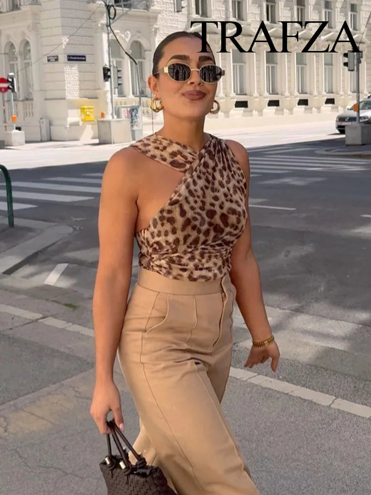 Women’s Asymmetric Jumpsuit  Slant Collar - Amazing G