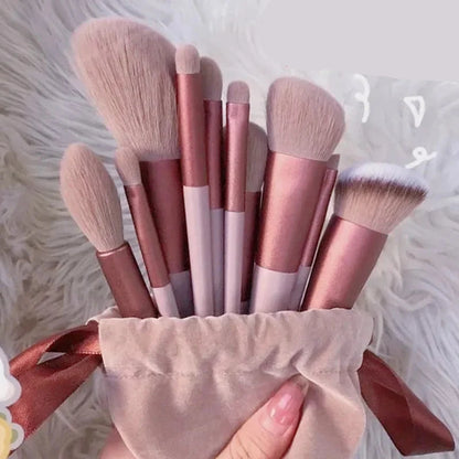 13-Piece Makeup Brushes Set