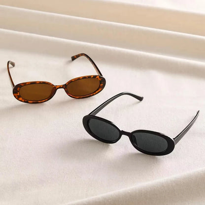 Vintage Oval Sunglasses for Women