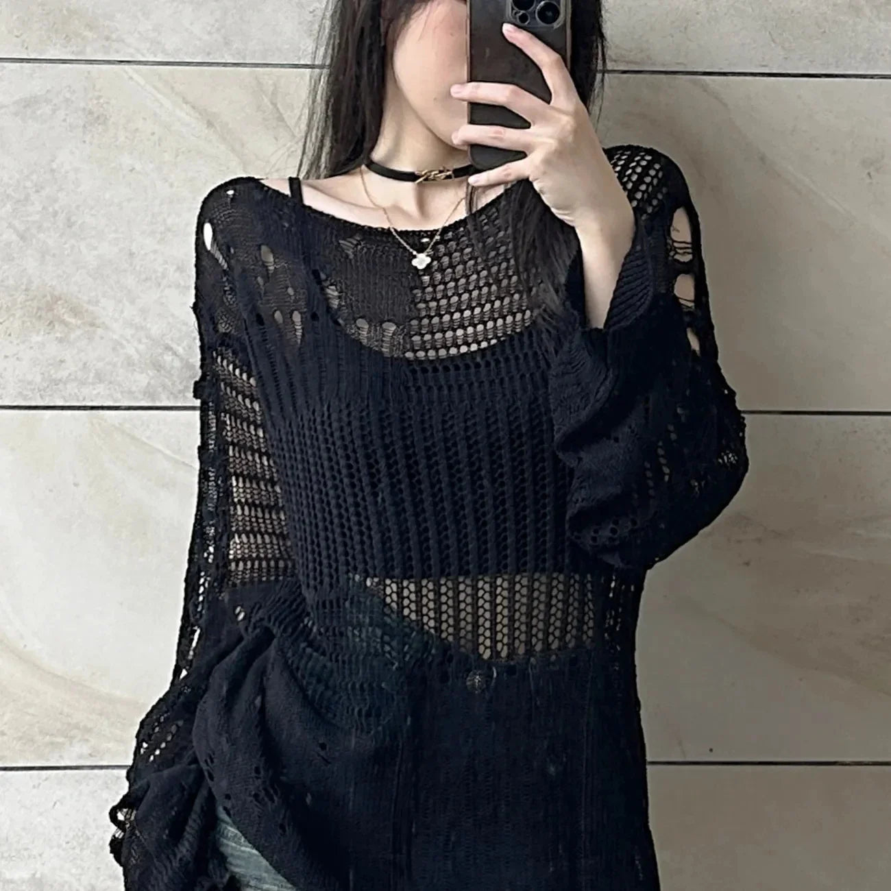 Women’s Summer Loose Long Sleeve Korean Sweater Top