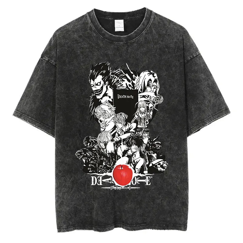 Death Note Harajuku Vintage Oversized T-Shirt