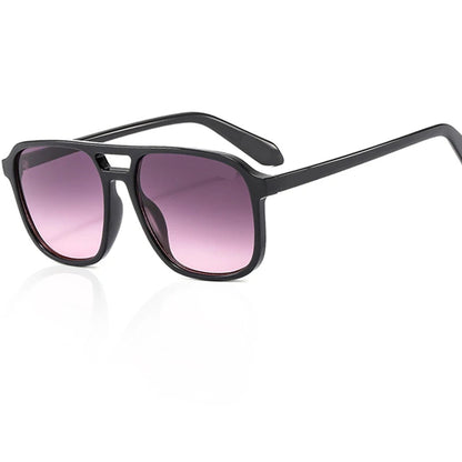 Oversized Mirror UV400 Fashion Sunglasses – Unisex Square Retro Shades