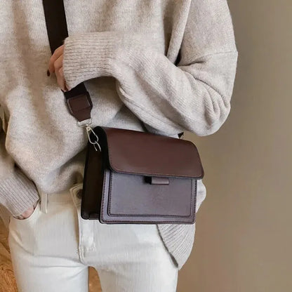 Women’s PU Leather Crossbody Flap Bag