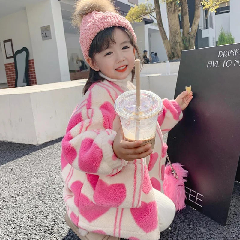 Plush Girls Jacket