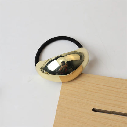 Irregular Golden Metal Hair Band for Women &amp; Girls