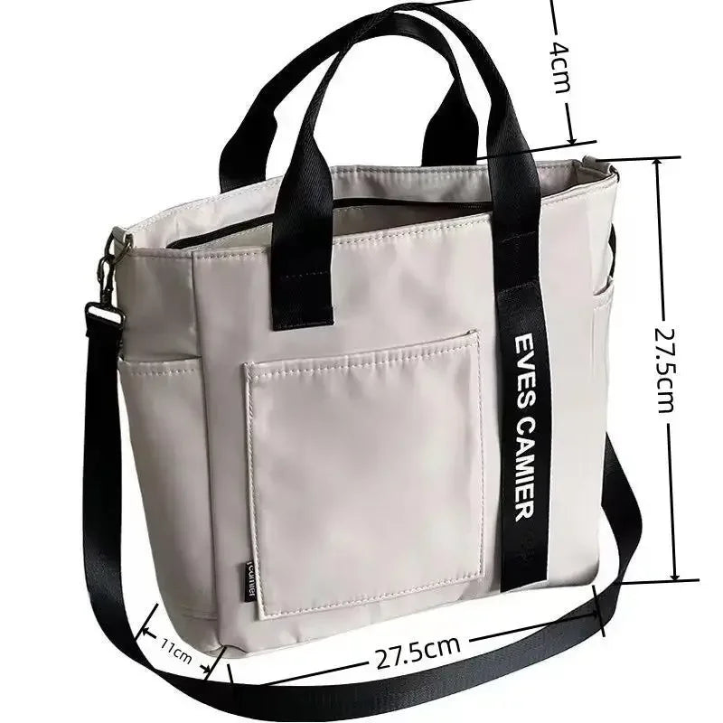 Waterproof Nylon Large Capacity Tote Bag