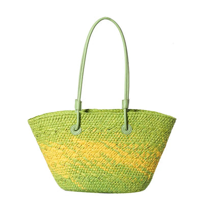 Woven Summer Beach Handbag for Women