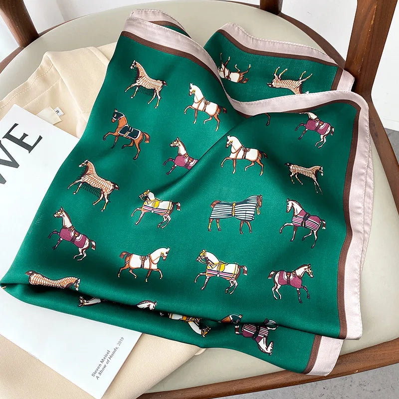 Luxury Horse Print Women&