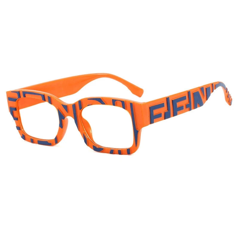 Trendy Square Resin Reading Glasses – Women’s Fashion Stripe Spectacles