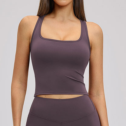 Yoga Vest Women Breathable Sports Bra Shockproof Padded Gym Push Up Sport Top Running Fitness Workout Sport Underwear Sports Bra