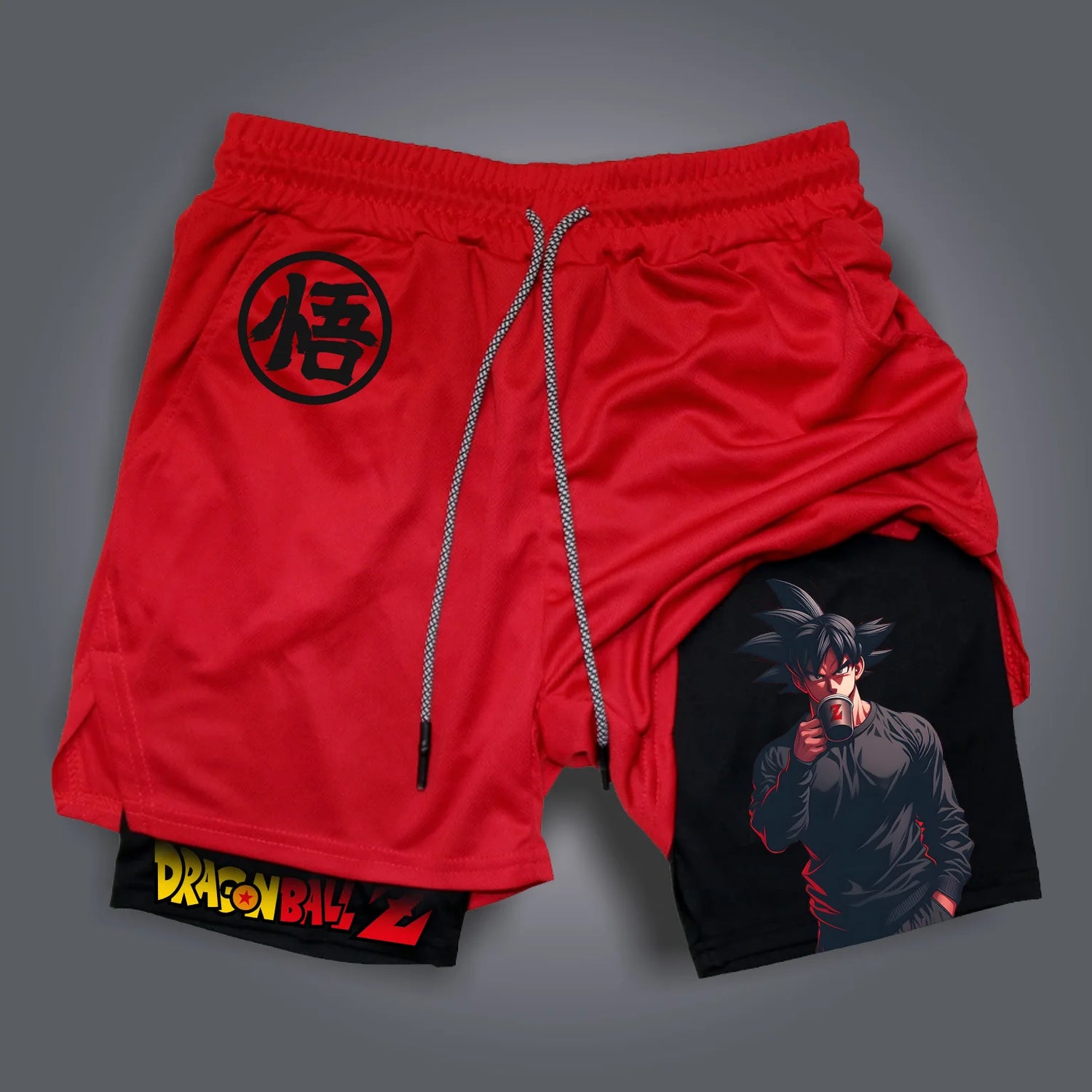 Dragon Ball 2-in-1 Sports Shorts