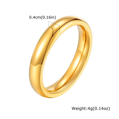 Classic 18K Plated Engagement Ring