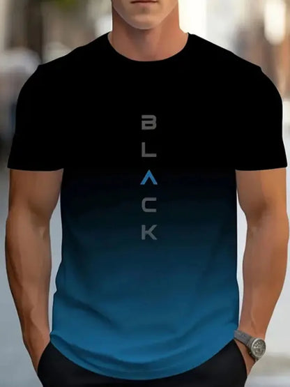 Simple Printed Oversized Men’s T-Shirt – Casual Summer Top
