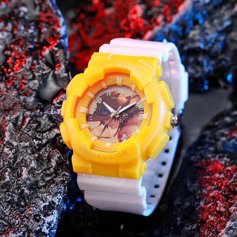 One Piece Anime Luffy Electronic Watch