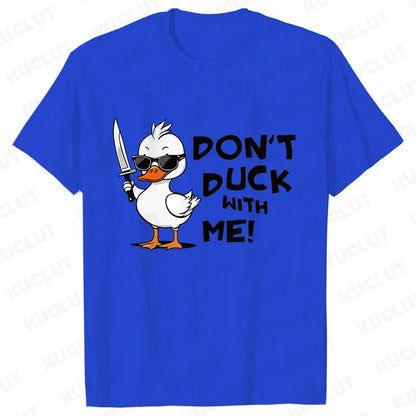 Duck With Knife Graphic T-Shirt | Men&