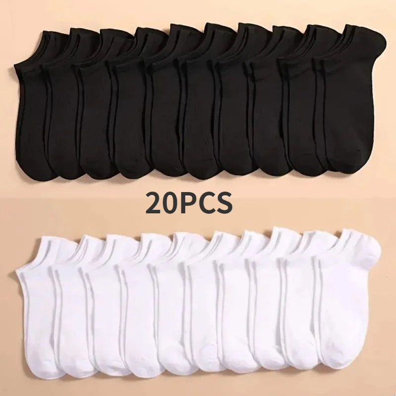 Invisible Non-Slip Boat Socks – 10 Pairs