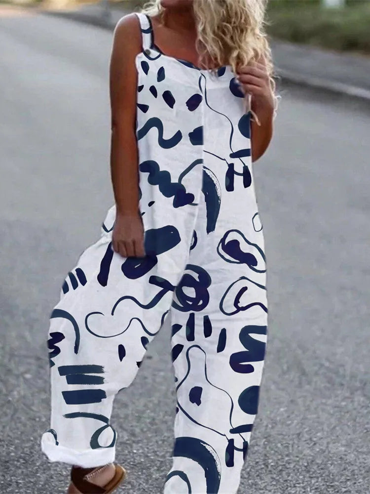 Elegant Vintage Floral Print Women&