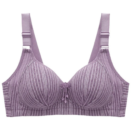 Women’s Nylon Anti-Sagging Brassiere | Soft, Breathable, Non-Steel Ring Bras
