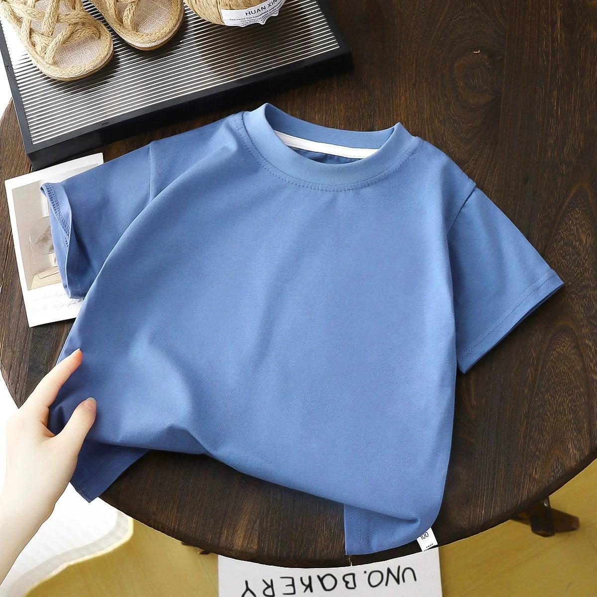 Kids Cotton Summer T-Shirt – Short Sleeve Casual Top