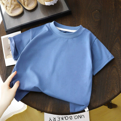 Kids Cotton Summer T-Shirt – Short Sleeve Casual Top