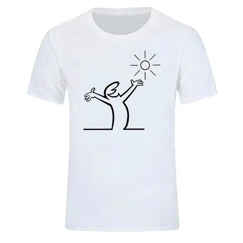 Lineman “La Linea” Graphic Print T-Shirt | Unisex Casual Summer Cotton Tee