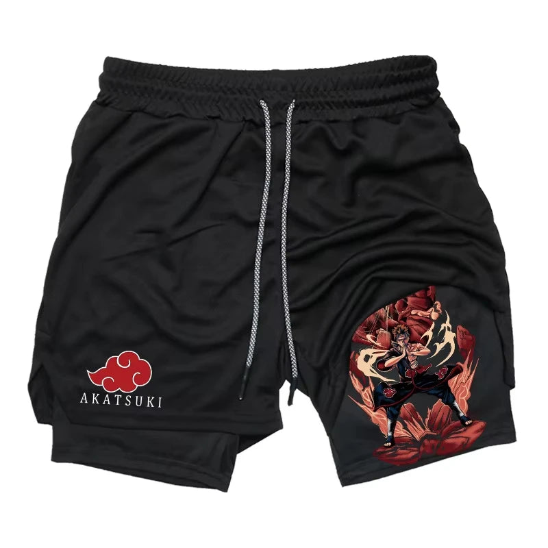 2-in-1 Performance Athletic Shorts