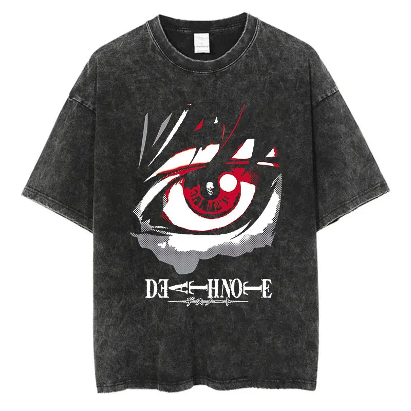 Death Note Harajuku Vintage Oversized T-Shirt