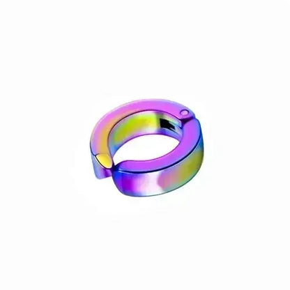 Round Stainless Steel Punk Ear Clip