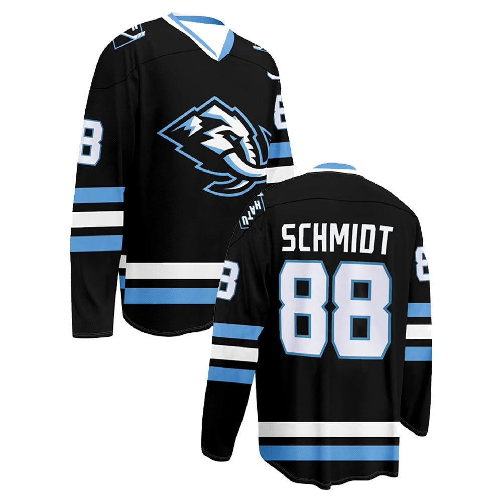 Utah Mammoth Hockey Jersey | V-Neck Long Sleeve 3D Print Sports Sweatshirt