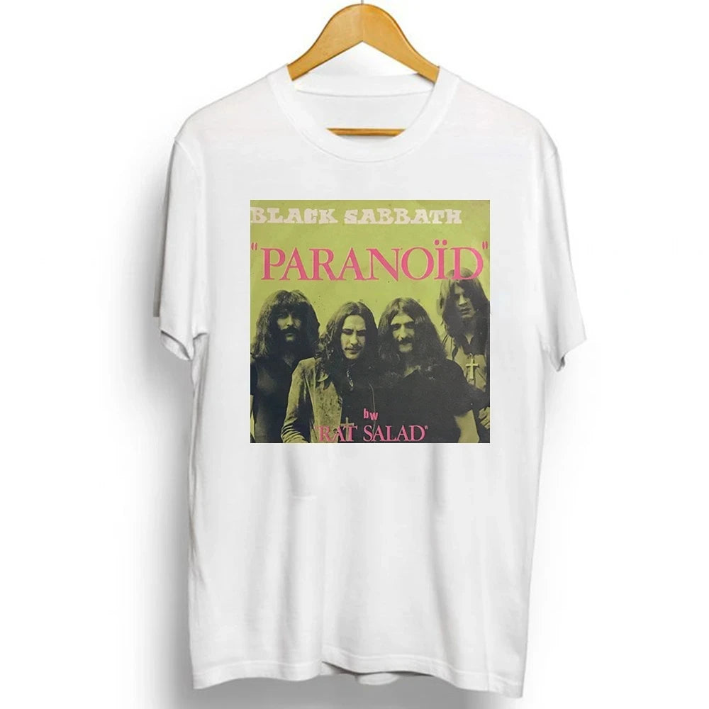 Black Metal Rock Band Graphic T-Shirt