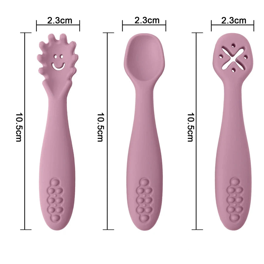 Silicone Baby Utensils Set