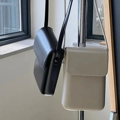 Women’s Mini PU Leather Flap Crossbody Bag