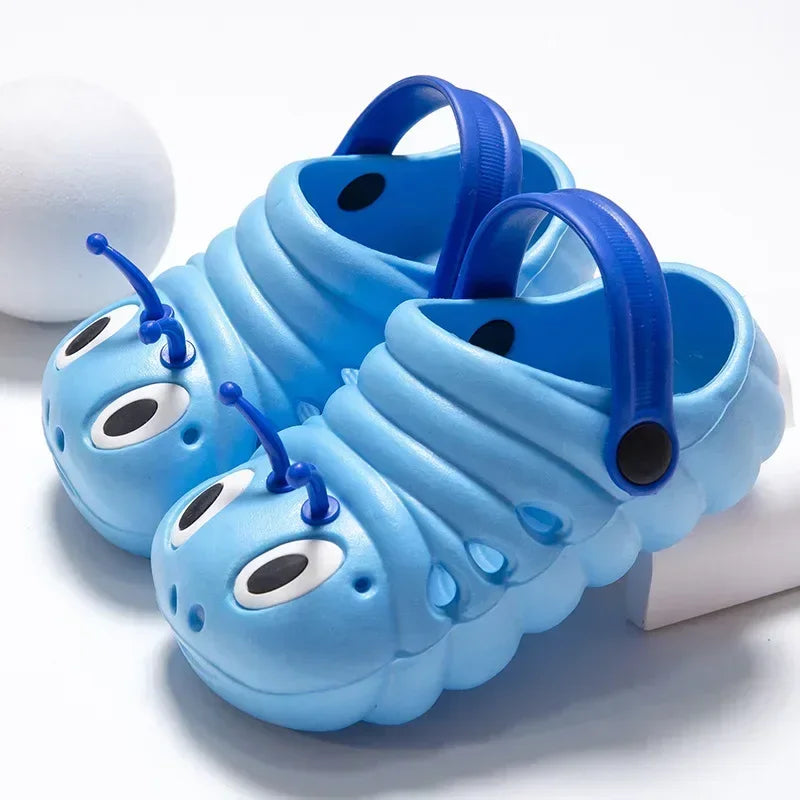 2024 Cute Cartoon Caterpillar Garden Shoes for Kids