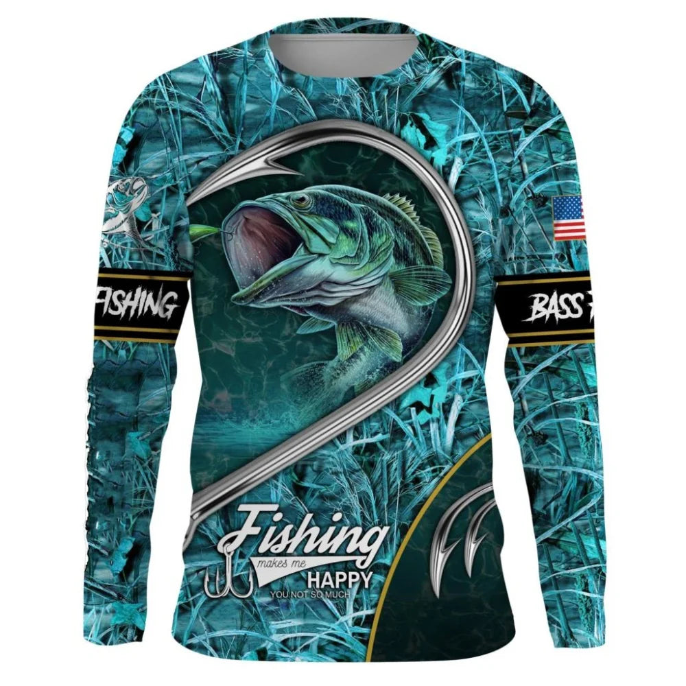 Men’s Long Sleeve Casual T-Shirt – Autumn Streetwear Pullover